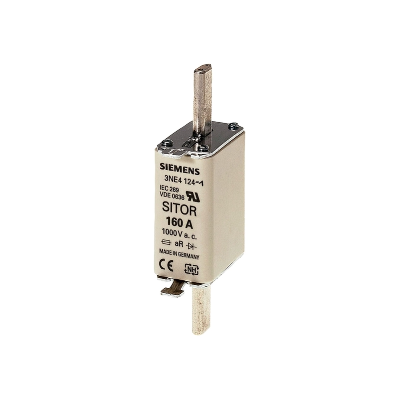 Fusible ultra rápido SITOR de 100A curva aR para base NH T1